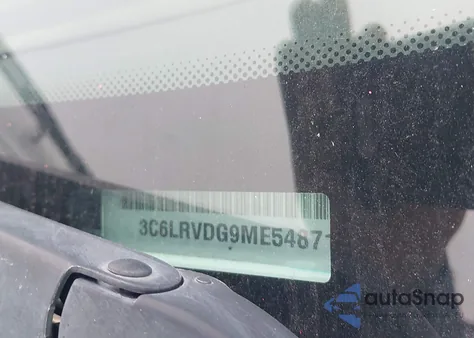 2021 Ram Promaster 2500 из США, поврежденный, VIN 3C6LRVDG9ME548719